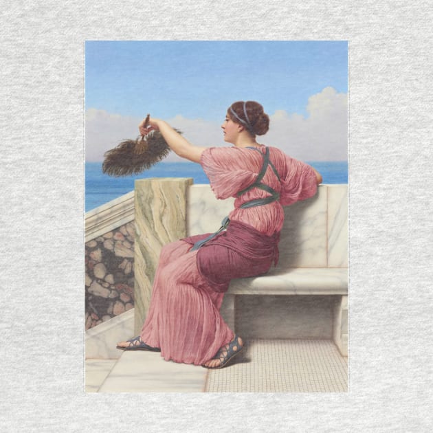 A Signal by John William Godward by Classic Art Stall